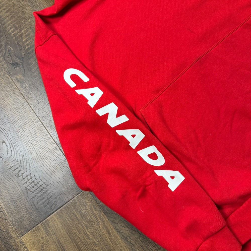 Lululemon Team Canada 2026 Olympics Promo Steady State Hoodie Men's XL Red - Picture 3 of 13